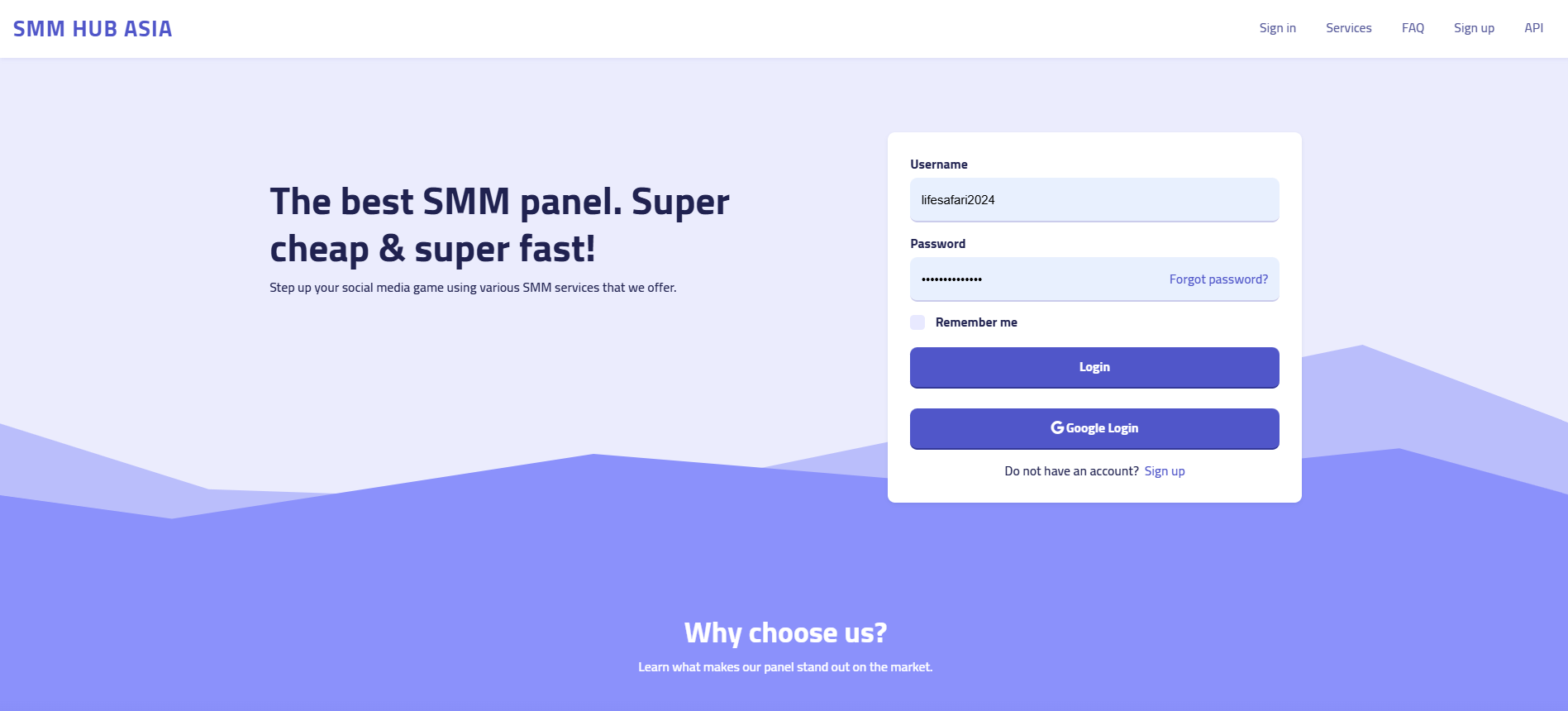 Simple Lightblue theme preview